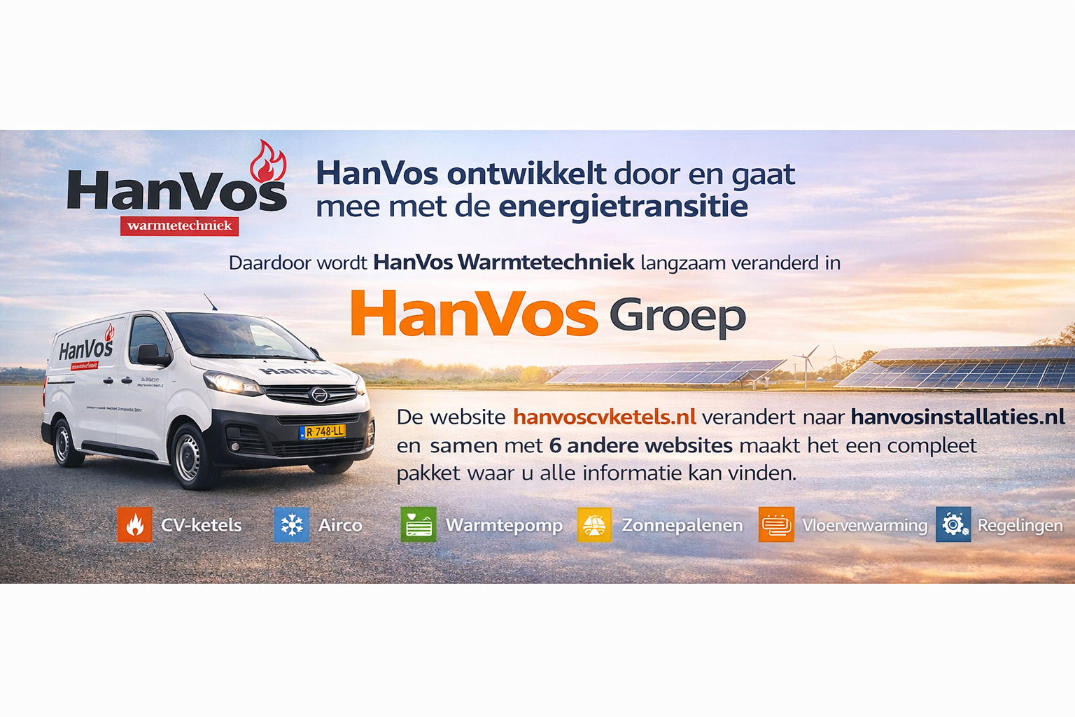HanVos Groep — erkend installateur met 3 vestigingen in Zuid-Holland en Noord-Brabant