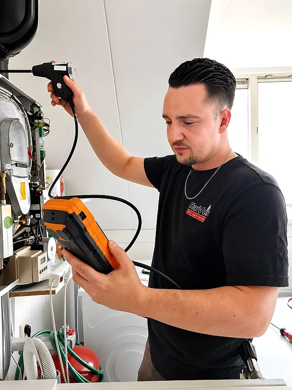 Stefan, CV- en warmtepomp-monteur bij HanVos Installaties