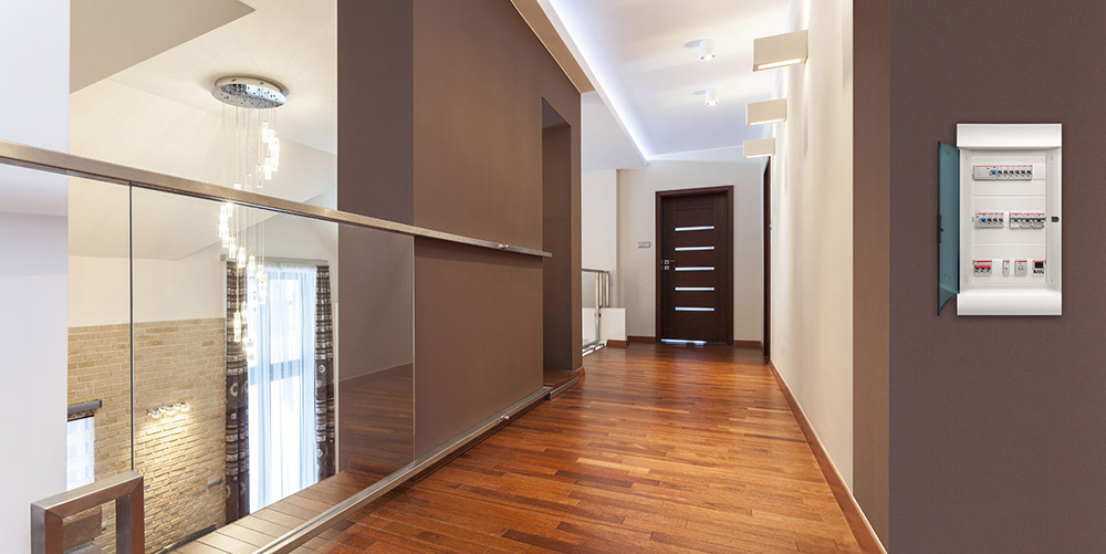 Groepenkast in moderne woning