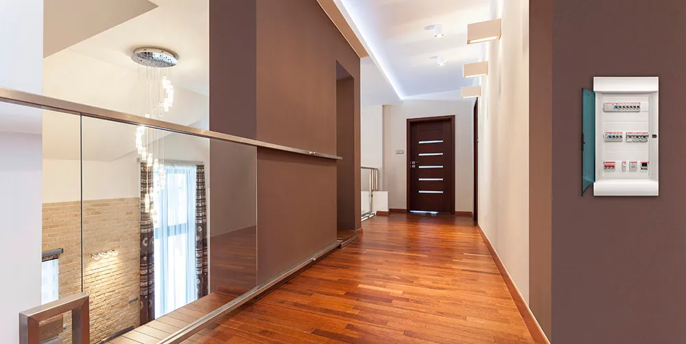 Groepenkast in moderne woning